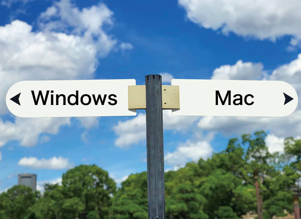 【DTMパソコンの選び方①】WindowsとMacのどちらを買うべきか